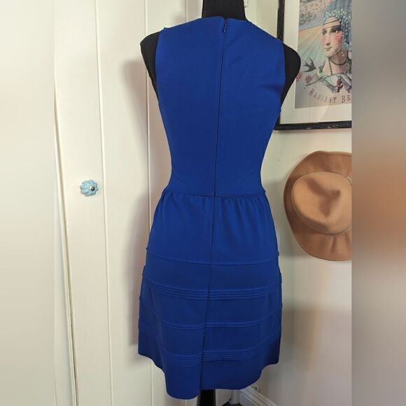 Madewell Cobalt Blue Dress Coastal Cowgirl Tenniscore Preppy Sailor Chic XS - Picture 7 of 9